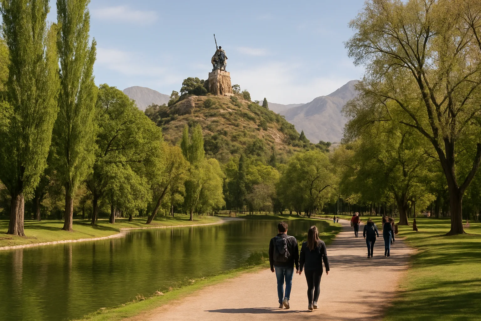Parque General San Martín y Cerro de la Gloria: guía para recorrer el pulmón verde de Mendoza