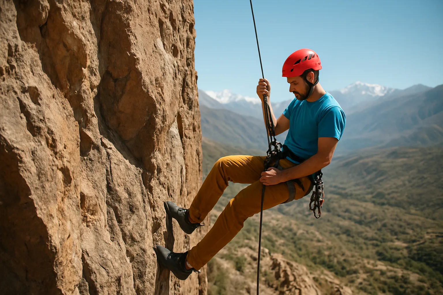 Rappel y escalada en Mendoza: mejores lugares para practicar cerca de la ciudad
