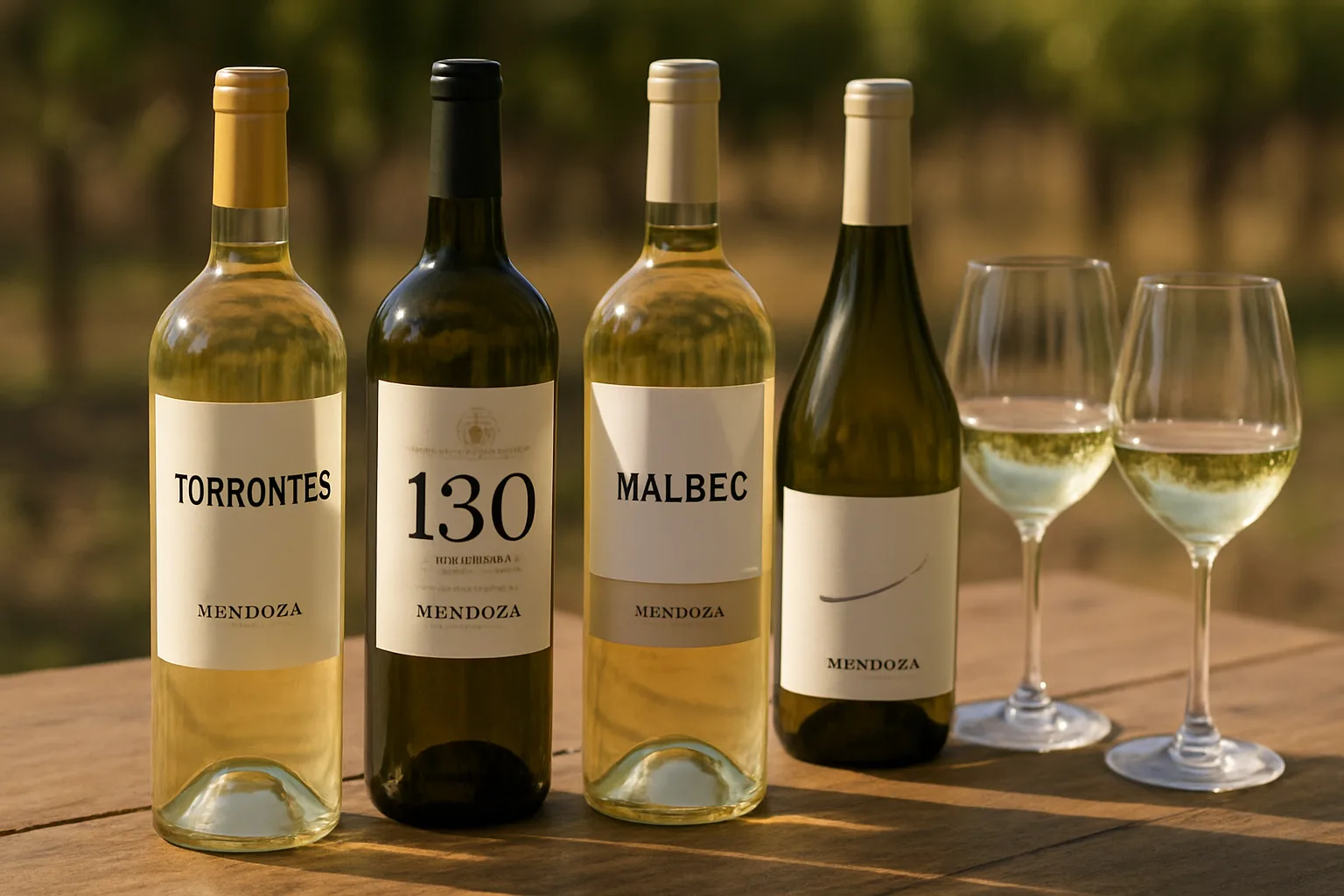 Torrontés y otros vinos blancos de Mendoza que tenés que probar